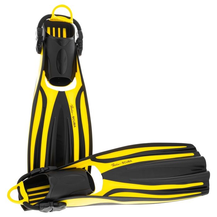 Ласты Marlin Scuba Yellow (Elastic Bungee Strap) 01957368210 - фото 32469