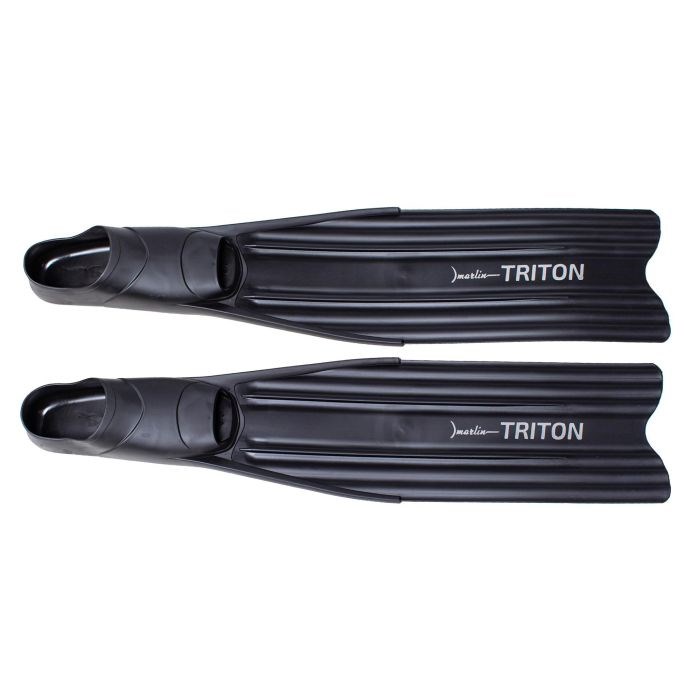 Ласты длинные Marlin Triton Black 832970570 - фото 32474