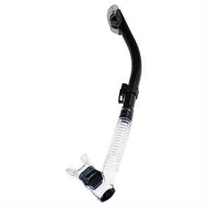 Трубка для дайвинга Marlin Dry Lux Black/trans 736218687