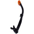 Трубка для дайвинга Marlin Dry Lux black/orange прямая гофра 528893206 - фото 32252